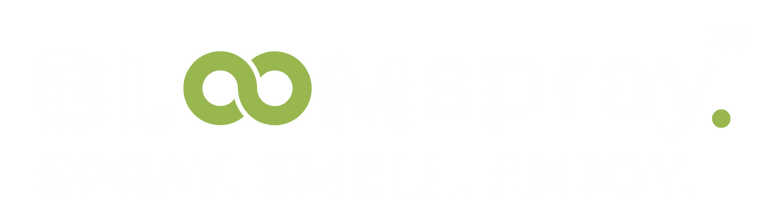 BLOOMSPRAY logo wit - Botanisch bloemenparfum voor zijden bloemen